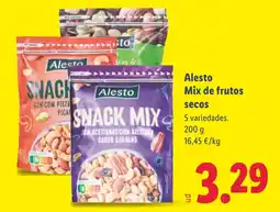 Lidl ALESTO Mix de frutos secos oferta