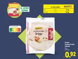 Lidl TASTINO Tortilla de trigo redonda oferta