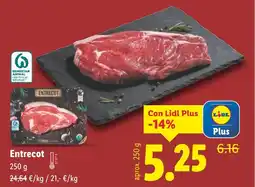 Lidl Entrecot oferta