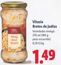 Lidl VITASIA Brotes de judías oferta