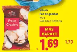Lidl VITASIA Pan de gambas oferta