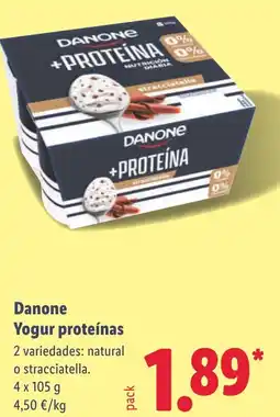 Lidl DANONE Yogur proteínas oferta