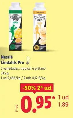 Lidl NESTLE Lindahls Pro oferta