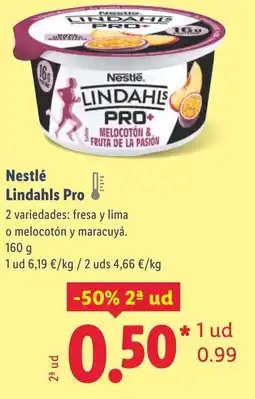 Lidl NESTLE Lindahls Pro oferta