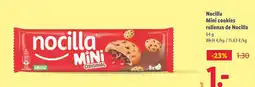 Lidl NOCILLA Mini cookies rellenas de Nocilla oferta