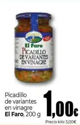 Unide Market EL FARO Picadillo de variantes en vinagre oferta