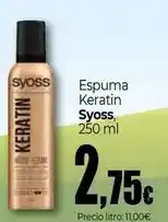 Unide Market Syoss - espuma keratin oferta