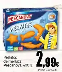 Unide Market Pescanova - peskitos de merluza oferta