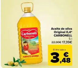 Carrefour Market Carbonell - aceite de oliva original 0,4' oferta