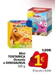 Carrefour Market Dinosaurios - mini tostarica oceanix oferta