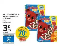 E.Leclerc Artiach - galletas chiquilín ositos chocolate oferta