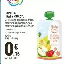 E.Leclerc Baby cuac - papilla oferta