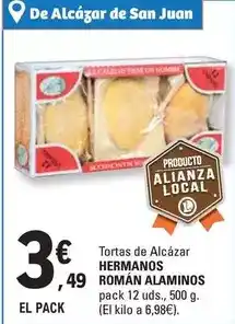 E.Leclerc Hnos. román alaminos - tortas de alcazar oferta