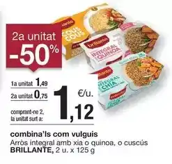 BonpreuEsclat Brillante - arros integral amb xaia o quinoa, o cuscus oferta