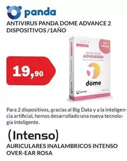 Microsshop Panda - antivirus dome advance 2 dispositivos/1ano oferta