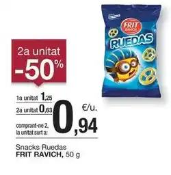 BonpreuEsclat Frit ravich - snacks ruedas oferta