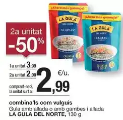 BonpreuEsclat La gula del norte - gula amb allada o amb gambes i allada oferta