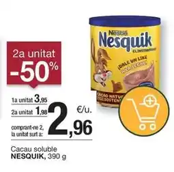 BonpreuEsclat Nesquik - cacau soluble oferta