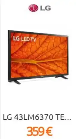 Eureka Electrodomésticos Lg - 43lm6370 oferta