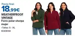 Costco Vintage - forro polar sherpa mujer oferta