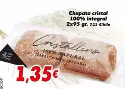 Proxi Cristallino - chapata cristal 100% integral oferta