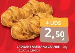 Supermercados MAS Croisant artesano grande oferta