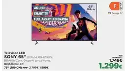El Corte Inglés Sony - televisor led oferta