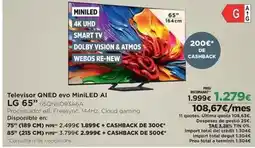 El Corte Inglés Lg - televisor qned evo miniled al oferta