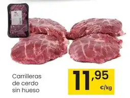 Eroski Carrilleras de cerdo sin hueso oferta