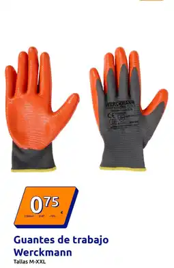 Action WERCKMANN Guantes de trabajo oferta