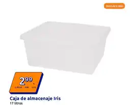 Action Caja de almacenaje Iris oferta
