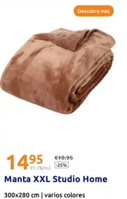 Action Manta XXL Studio Home oferta