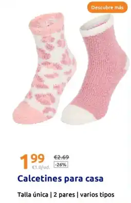 Action Calcetines para casa oferta