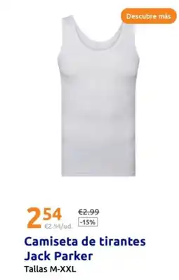 Action Camiseta de tirantes Jack Parker oferta