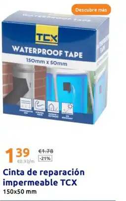 Action TCX Cinta de reparación impermeable oferta
