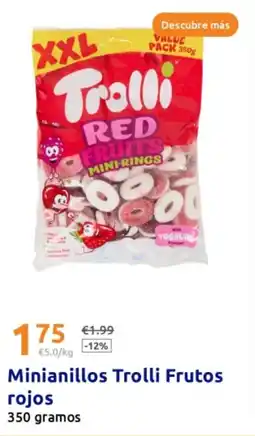 Action Minianillos Trolli Frutos rojos oferta