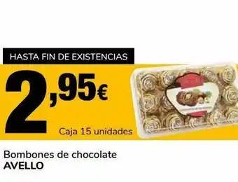 Supeco Bombones de chocolate avello oferta