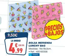 Bureau Vallée Bolsa merienda lunchy bag oferta