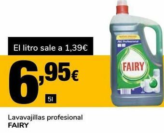 Supeco Lavavajillas profesional fairy oferta