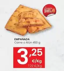 Eroski Empanada carne o atun oferta
