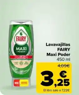 Carrefour Market Fairy - lavavajillas maxi poder oferta