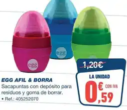 Bureau Vallée Egg afil & borra oferta