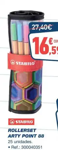 Bureau Vallée STABILO Rollerset arty point 88 oferta
