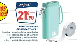 Bureau Vallée Etiquetadora stick easy up21 oferta