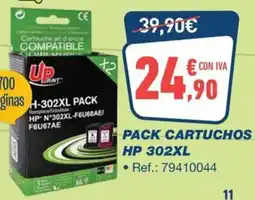 Bureau Vallée Pack cartuchos hp 302xl oferta