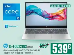 PCBox HP 15-FD0221NS HP13995 oferta