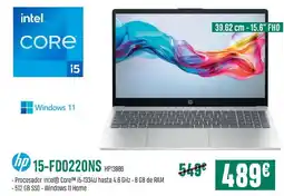 PCBox HP 15-FD0220NS HP 13966 oferta
