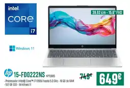PCBox HP 15-FD0222NS HP13985 oferta