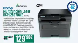PCBox Multifunción Láser DCPL2627DWE BRT1983 oferta