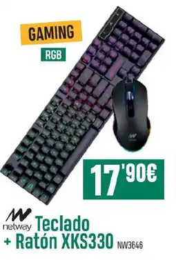 PCBox Teclado + Ratón XKS330 NW3646 oferta